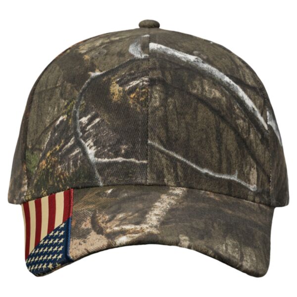 Camo Woven USA Flag Cap Thumbnail