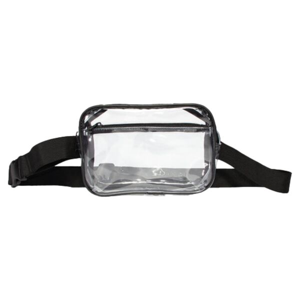 Clear Stadium Two-Pocket Fanny Pack / Crossbody Bag Thumbnail