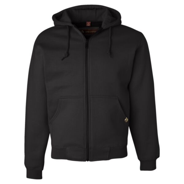 Men's Tall Crossfire Heavyweight Power Fleece Hooded Jacket with Thermal Lining Thumbnail