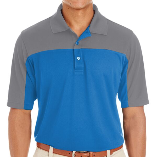 Men's Balance Colorblock Performance Piqué Polo Thumbnail