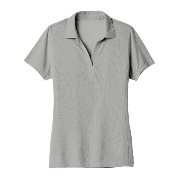 Women's Poly Oxford Pique Polo Thumbnail
