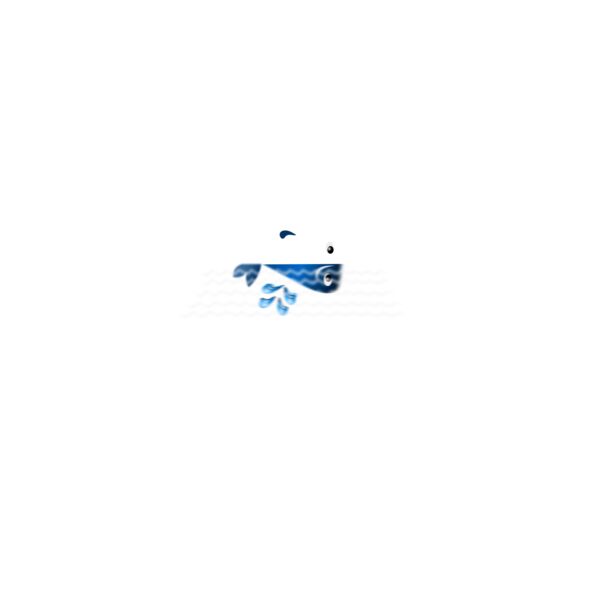Happy Blue Whale by Merlin2525 Thumbnail
