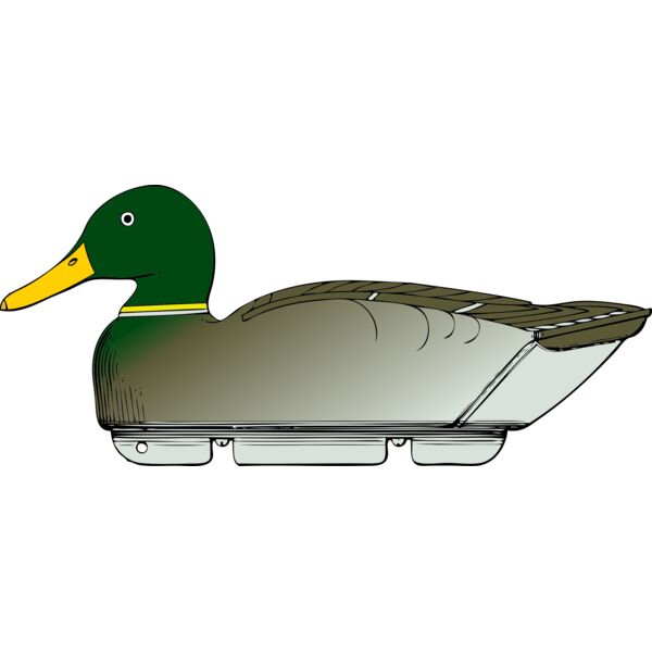 johnny automatic duck decoy  side view Thumbnail
