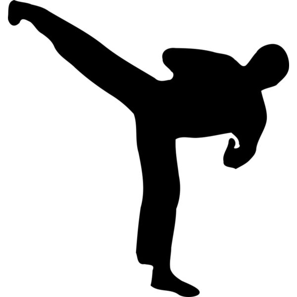 kickboxer silhouette Thumbnail