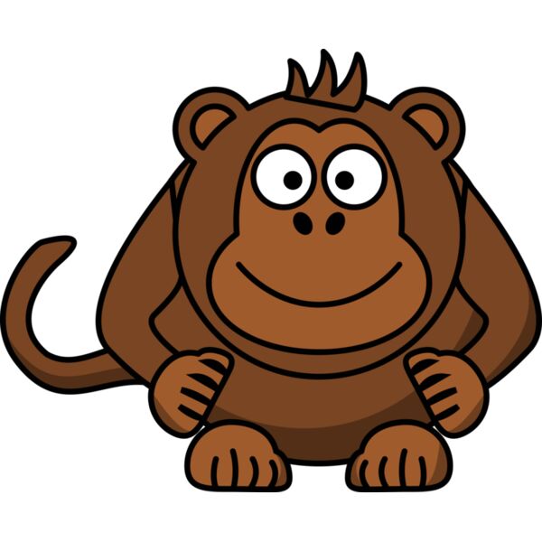 StudioFibonacci Cartoon monkey Thumbnail
