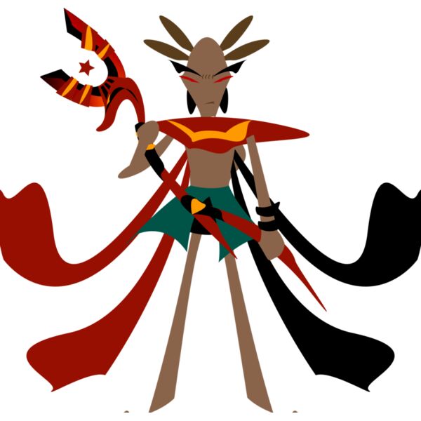 mage with anubis staff Thumbnail