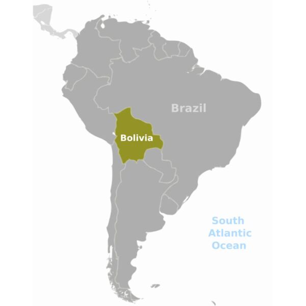 Bolivia location label Thumbnail