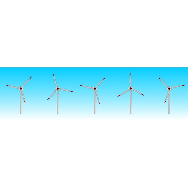 5 wind turbines Thumbnail