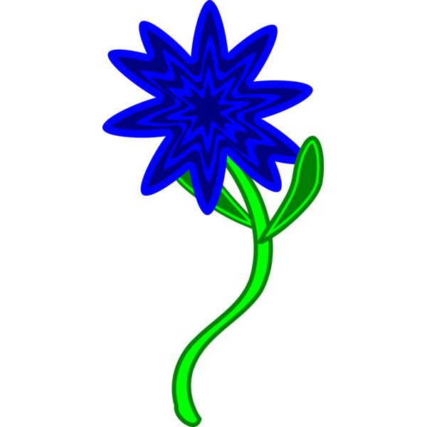 triptastic blue flower Thumbnail