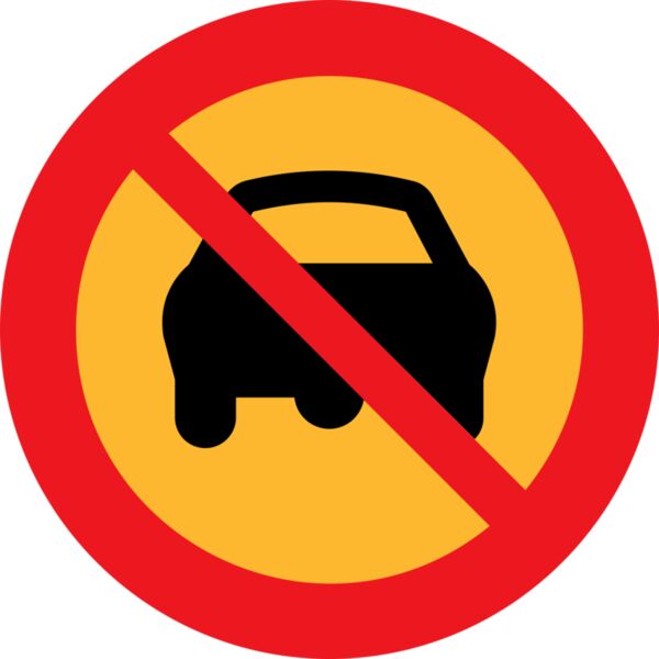 ryanlerch no cars sign Thumbnail