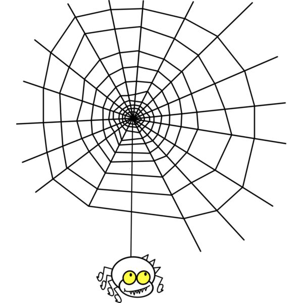 ryanlerch ragno the spider with a simple web Thumbnail