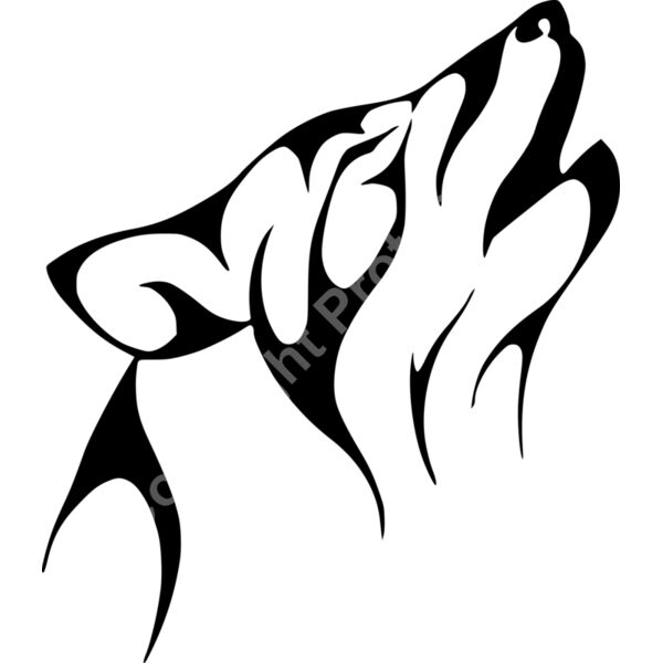 loup tribal Thumbnail