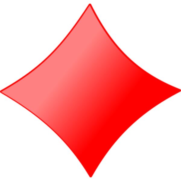 nicubunu Card symbols Diamond Thumbnail