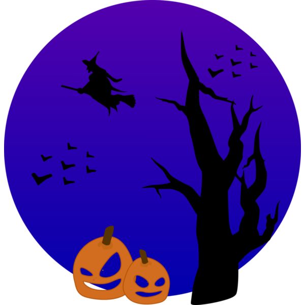 witch on broom Thumbnail