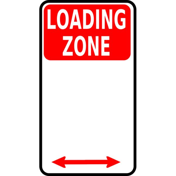 Leomarc sign loading zone Thumbnail