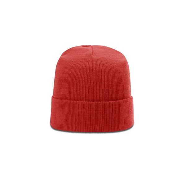 R18 Solid Beanie Cuffed Red Thumbnail