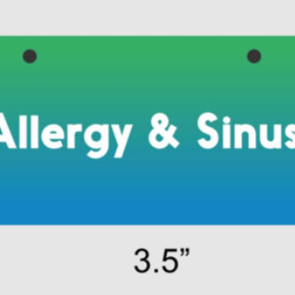 Allergy & Sinus Sign Thumbnail