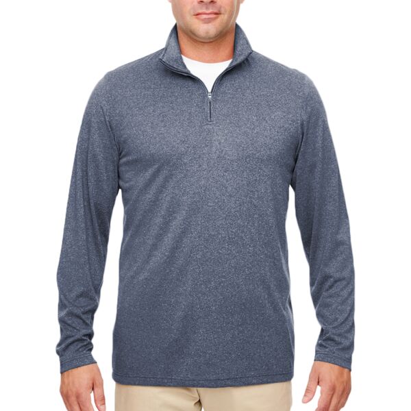 Men's Cool & Dry Heathered Performance Quarter-Zip Thumbnail