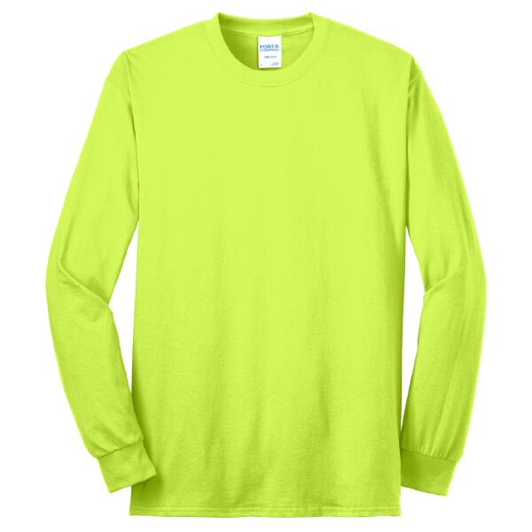 Tall Long Sleeve 50/50 Cotton/Poly T Shirt Thumbnail