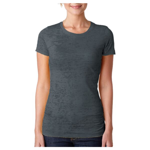 Ladies' Poly/Cotton Burnout Tee Thumbnail