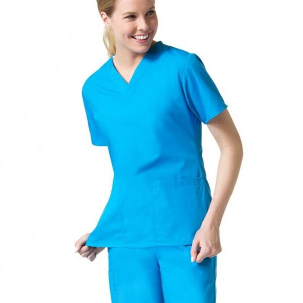 Women's Maevn CORE 2 Pocket V-Neck Top Thumbnail