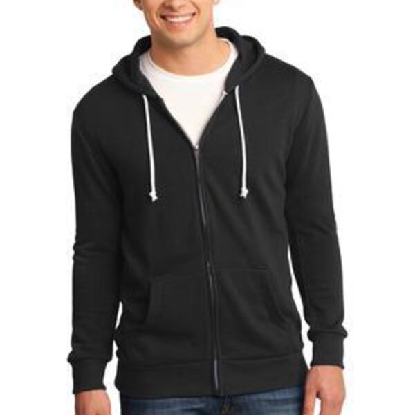 DT190 District® - Young Mens Core Fleece Full-Zip Hoodie Thumbnail