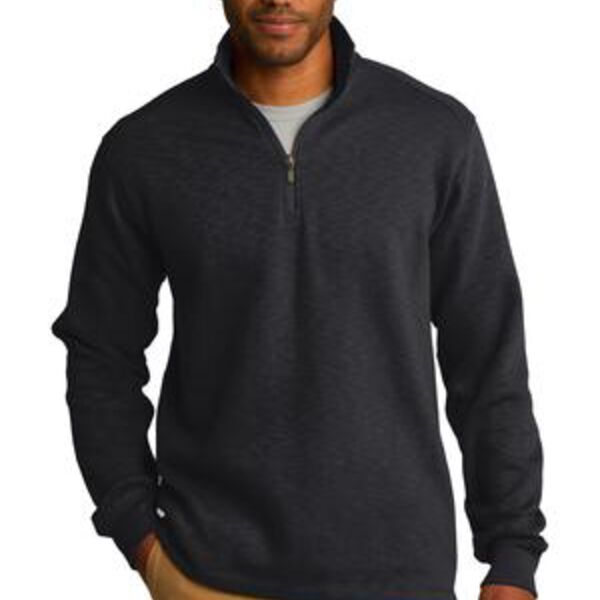 F295 Port Authority® Slub Fleece 1/4-Zip Pullover Thumbnail