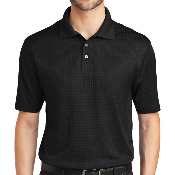 (KVPRINT) Performance Fine Jacquard Polo Thumbnail