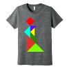 Unisex Poly Cotton Short Sleeve Tee Thumbnail